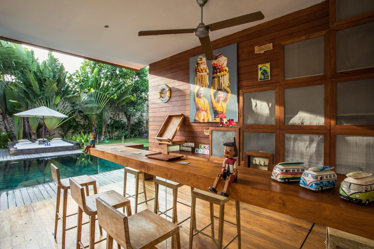 Eko Villa Seminyak - Tropical Villa, Walk To Beach Eksteriør billede